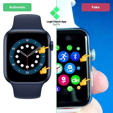 fake apple watch led digital|check authenticity of apple watch.